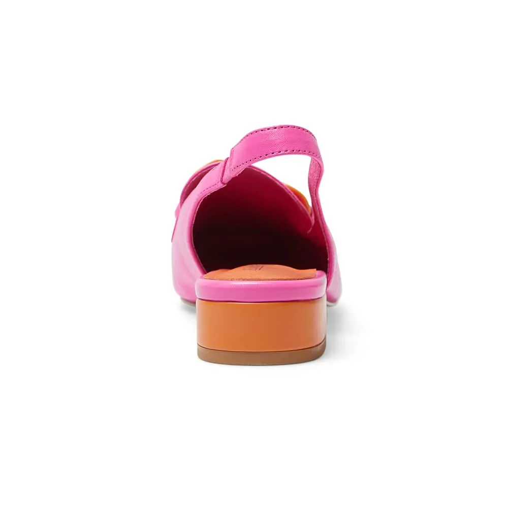 Domino Loafer in Pink/orange Multi Leather