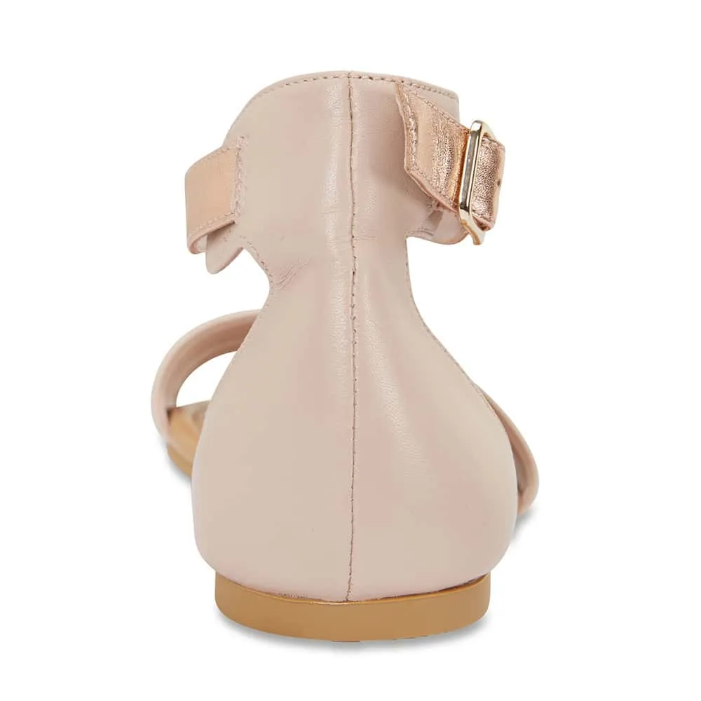 Domino Sandal in Blush