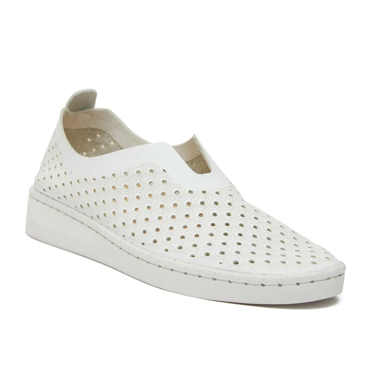 Dot Sneaker in White