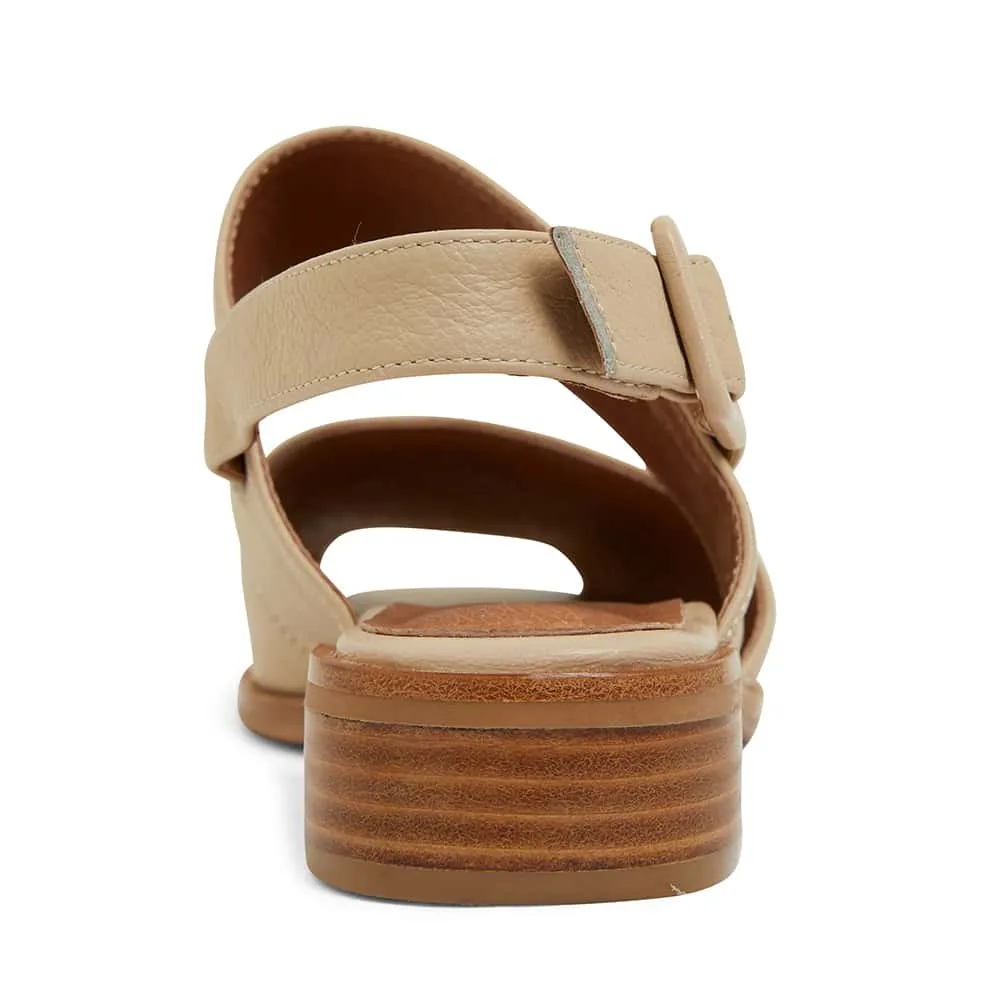 Drew Sandal in Neutral Leather