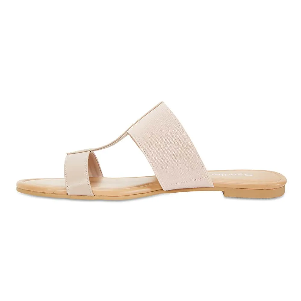 Duke Slide in Nude Leather