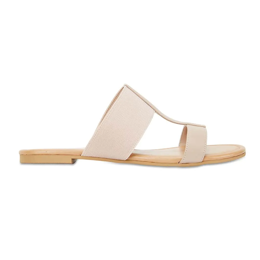 Duke Slide in Nude Leather