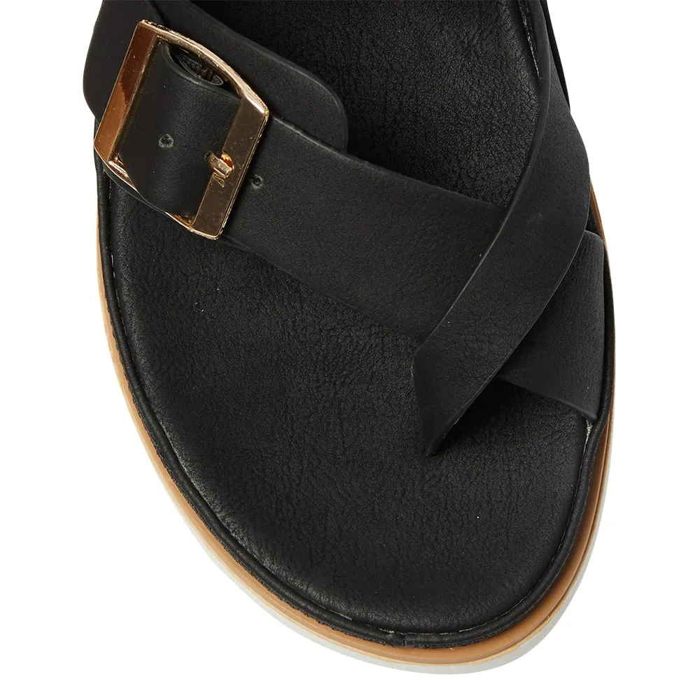 Ecuador Sandal in Black