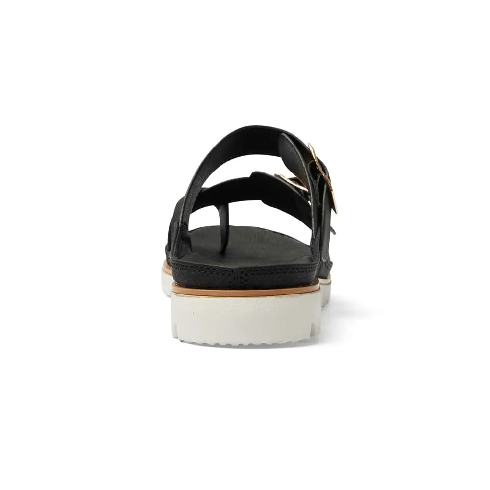 Ecuador Sandal in Black