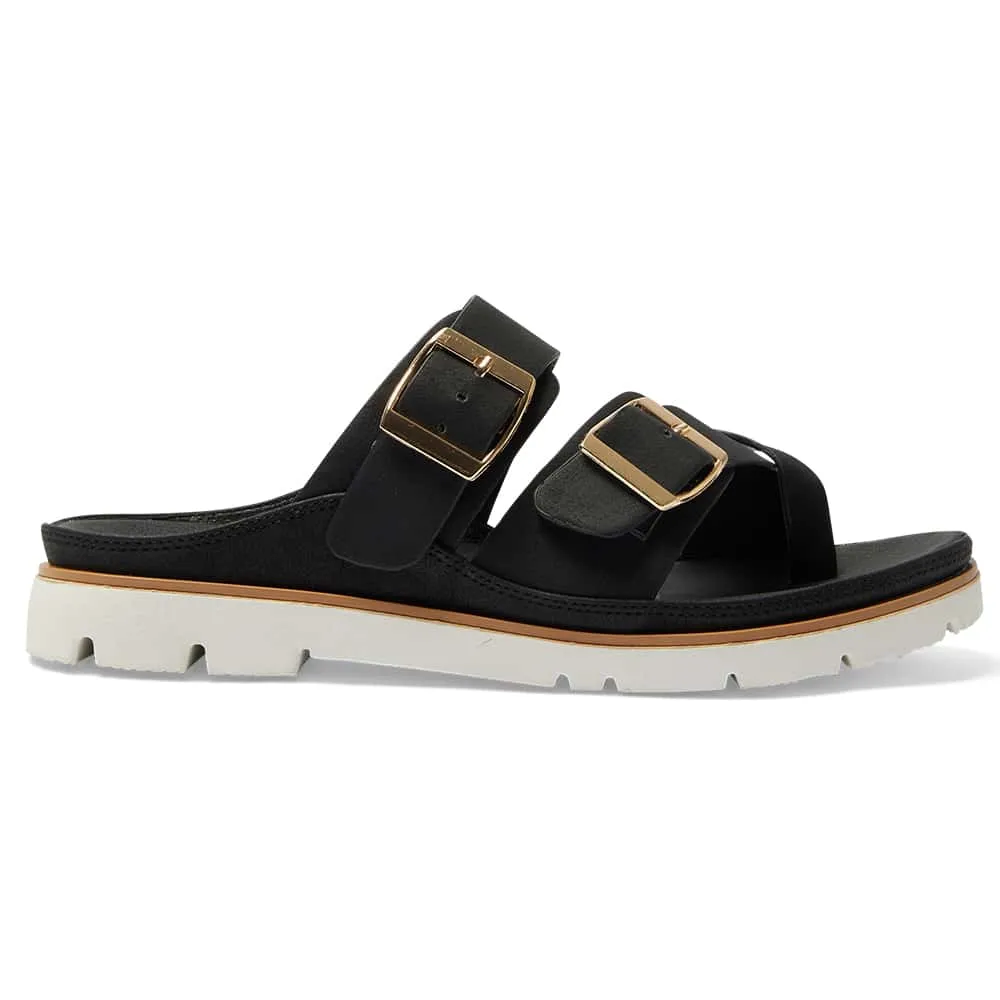 Ecuador Sandal in Black