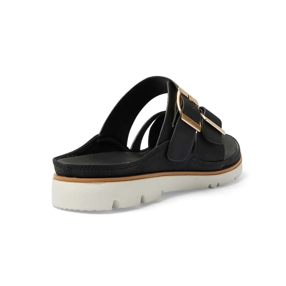 Ecuador Sandal in Black