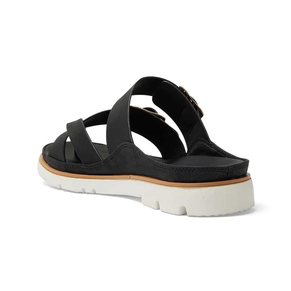 Ecuador Sandal in Black