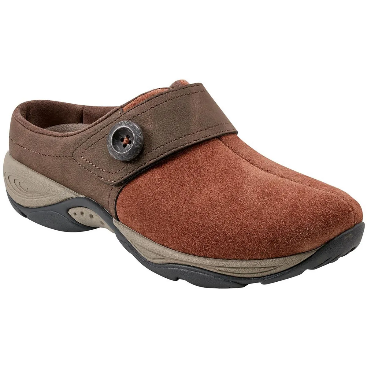 EDLINE Womens Slip On Cushioned Footbed Mules