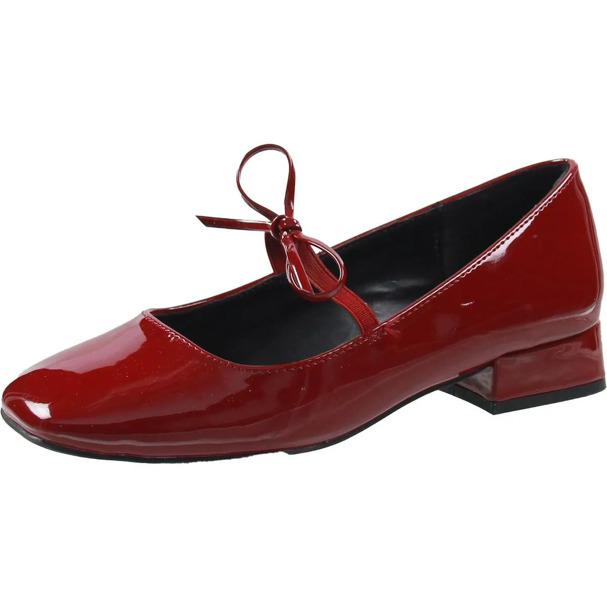 Egret Womens Casual Patent Mary Janes