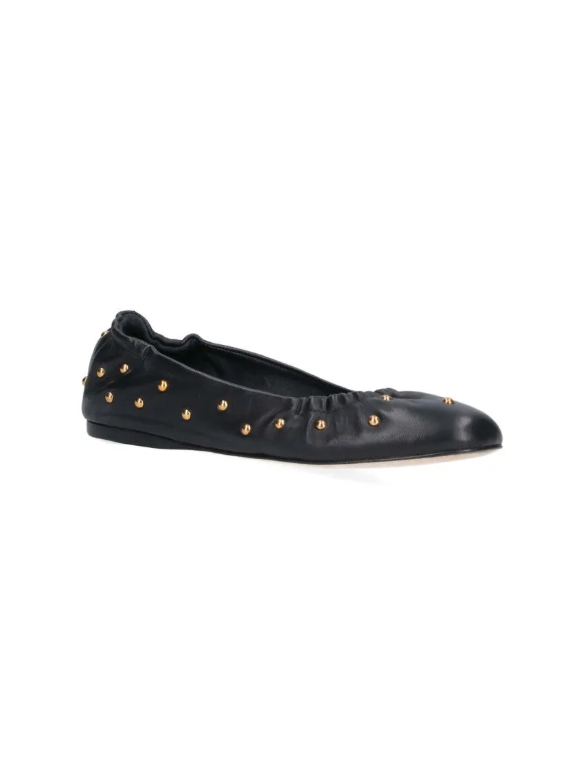 Eia" Ballerinas In Semi-Gloss Leather