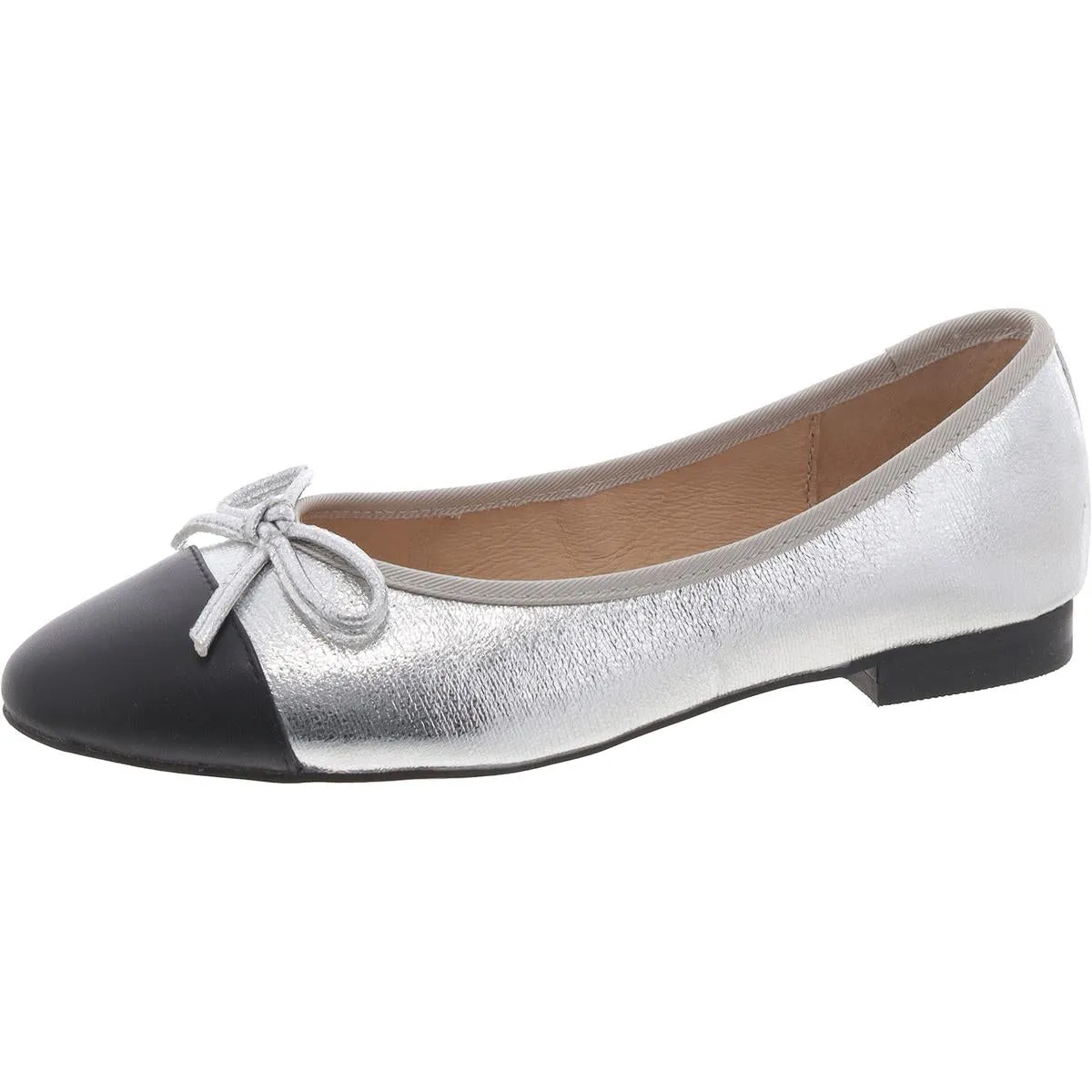 Ellison Womens Bow Flat Ballet Flats