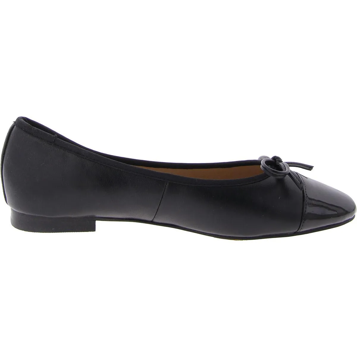 Ellison Womens Bow Flat Ballet Flats