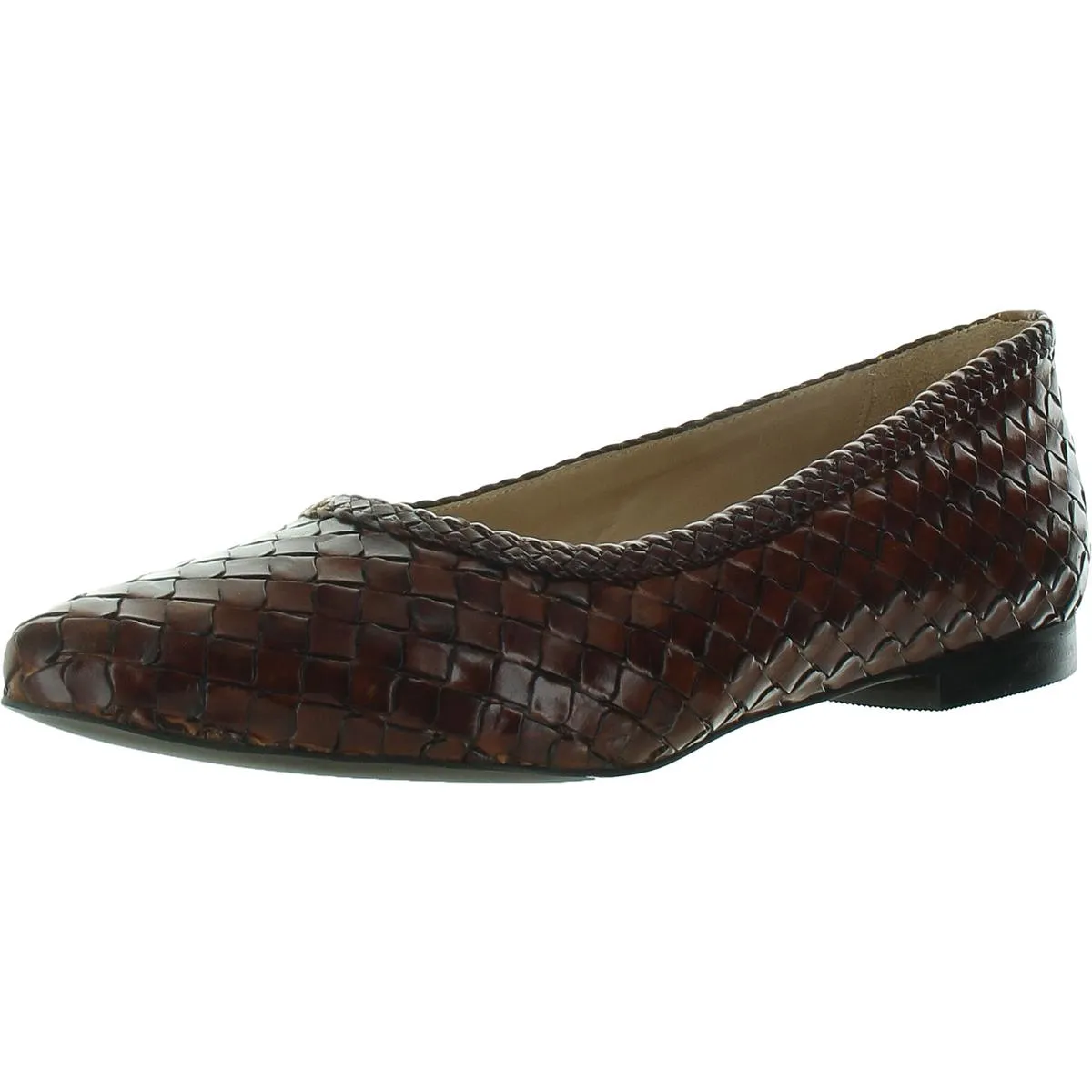 EMMIE Womens Leather Flat Shoes