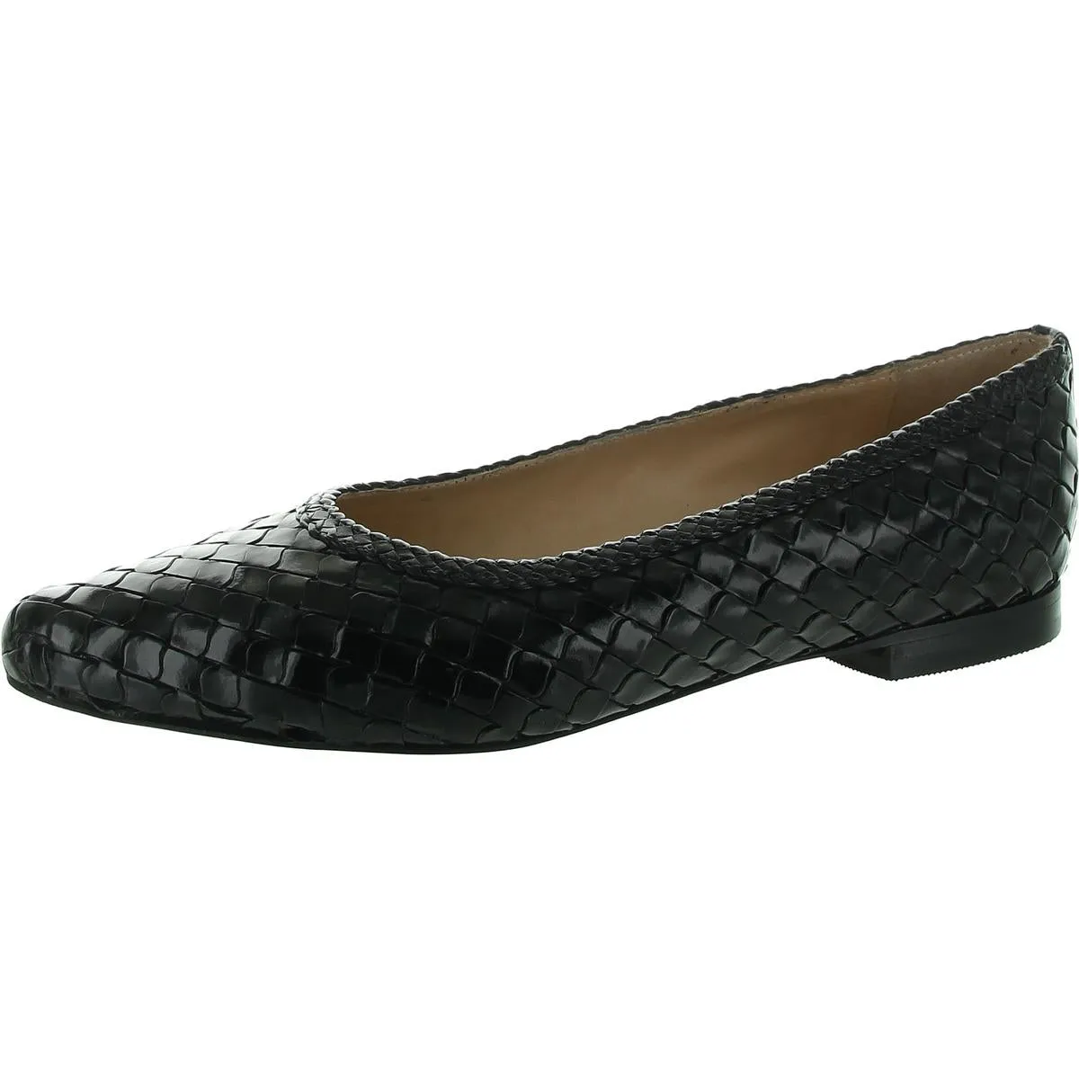EMMIE Womens Leather Flat Shoes