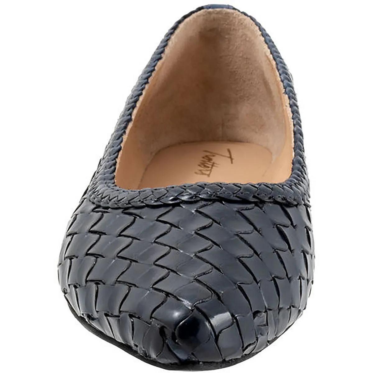 EMMIE Womens Leather Flat Shoes