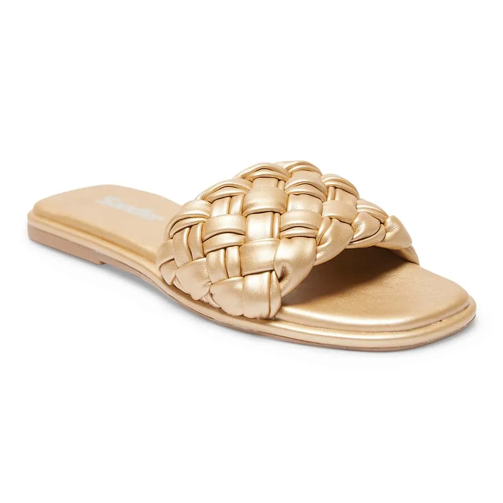 Emmy Slide in Goldwash Smooth