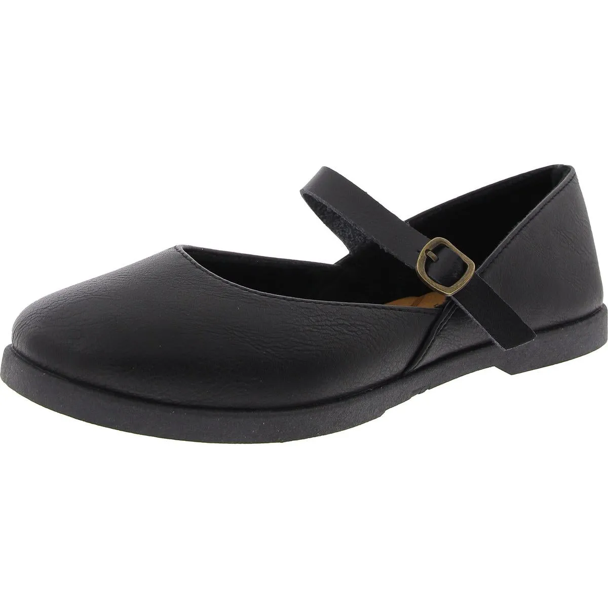 Empower Womens Faux Suede Slip On Mary Janes