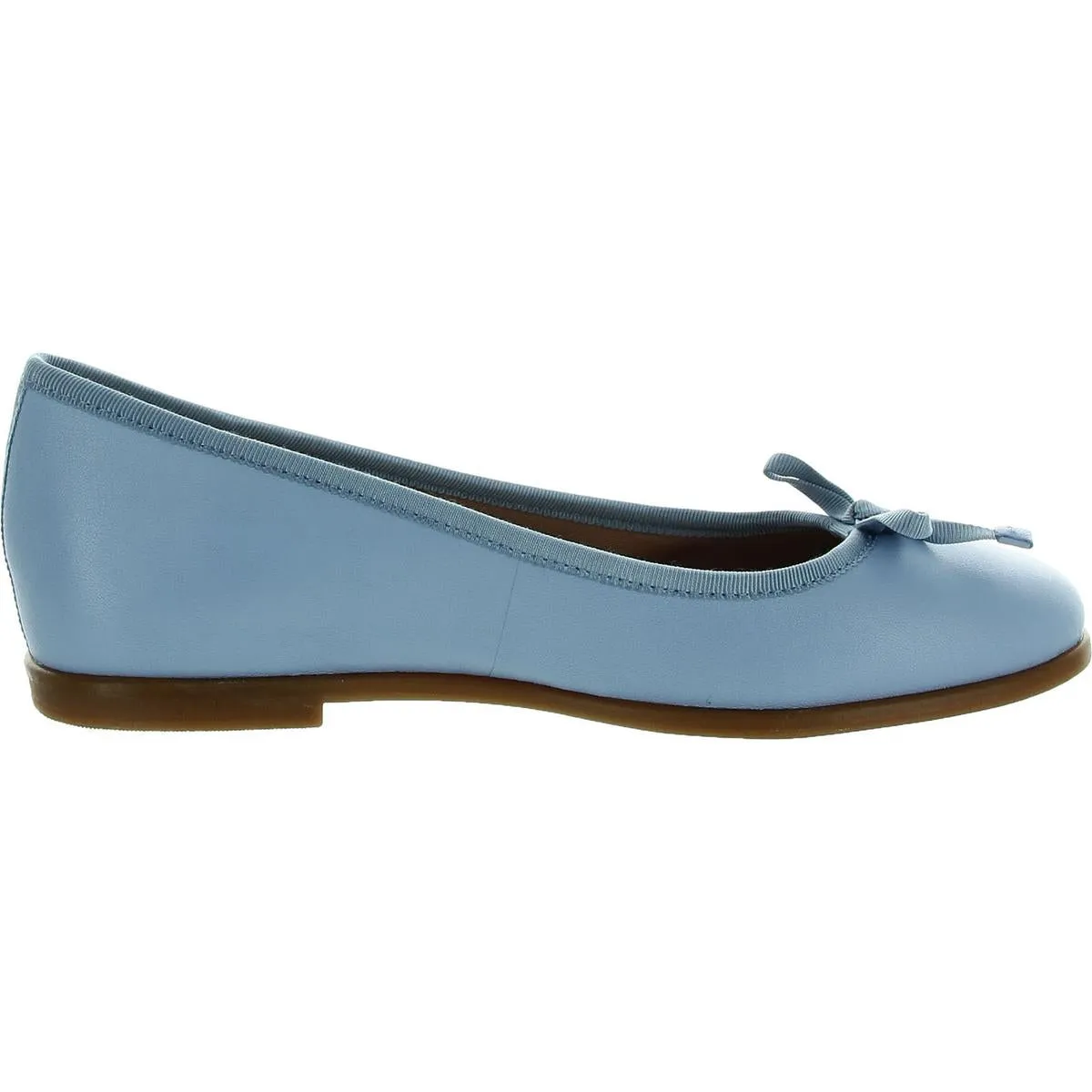 Essential Womens Leather Slip On Ballet Flats