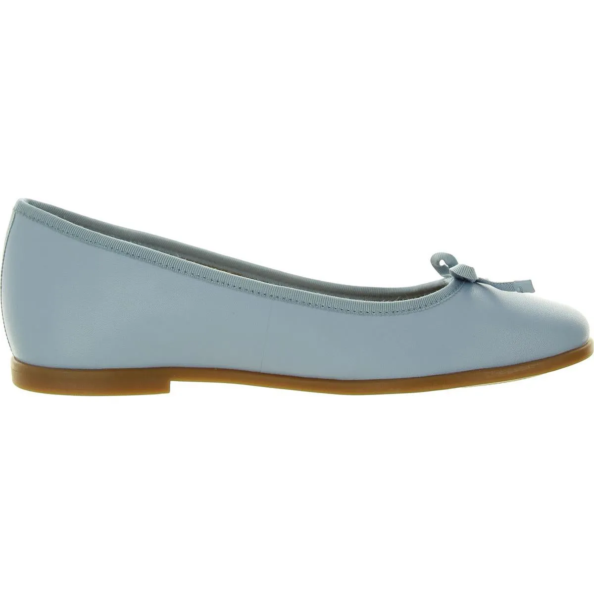 Essential Womens Leather Slip On Ballet Flats