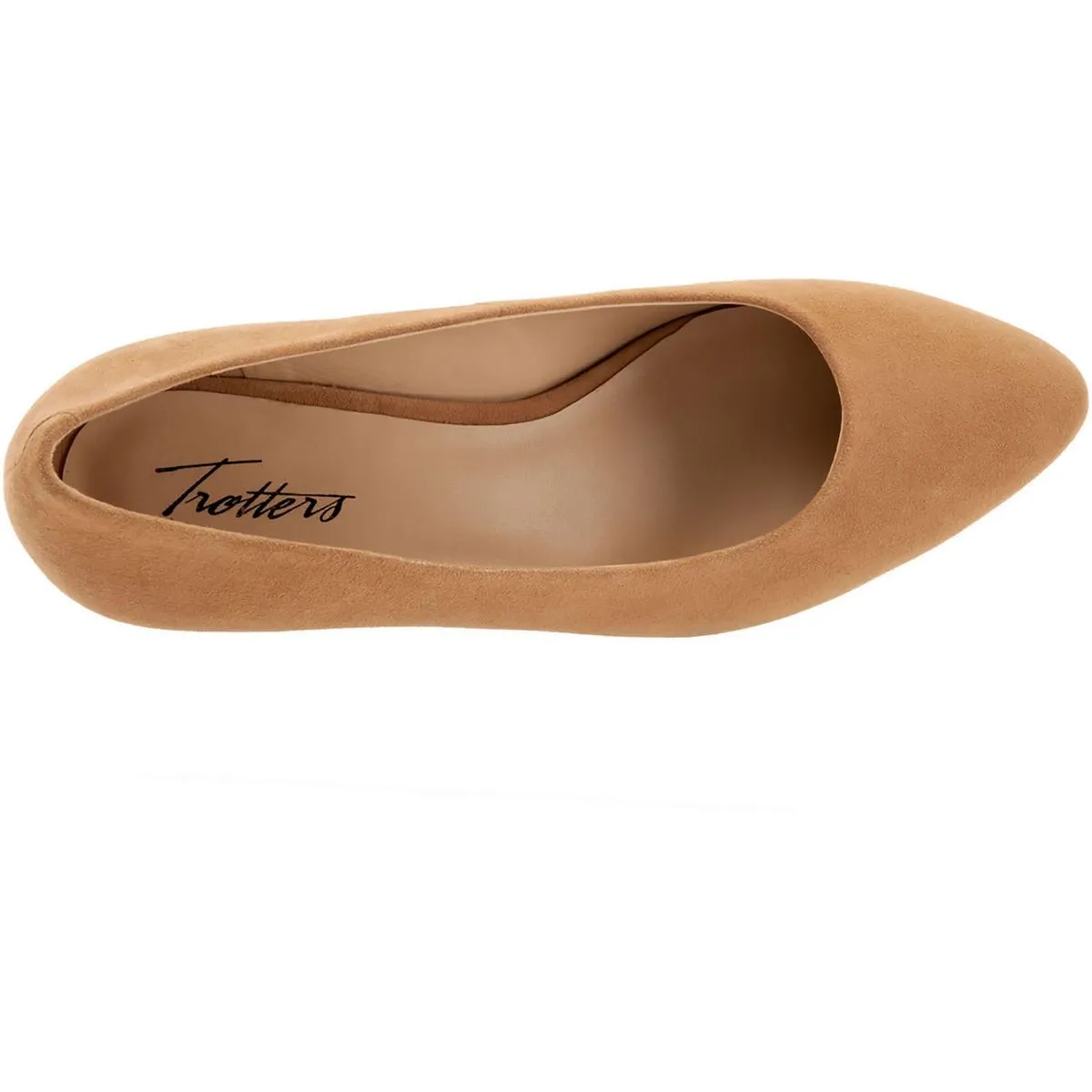 Estee Womens Leather Slip On Flats