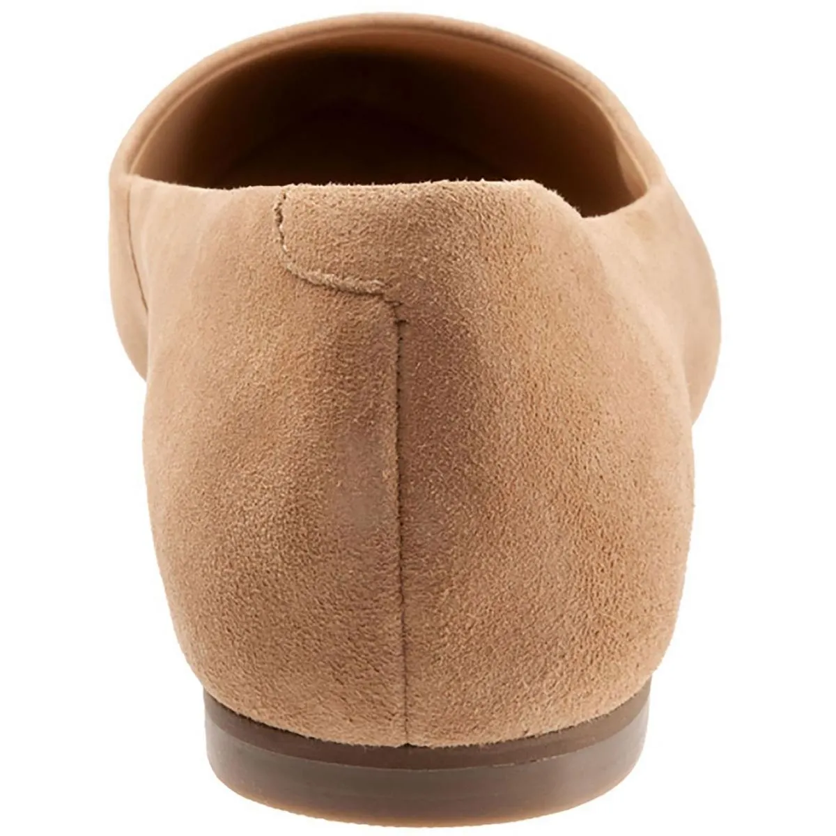 Estee Womens Leather Slip On Flats
