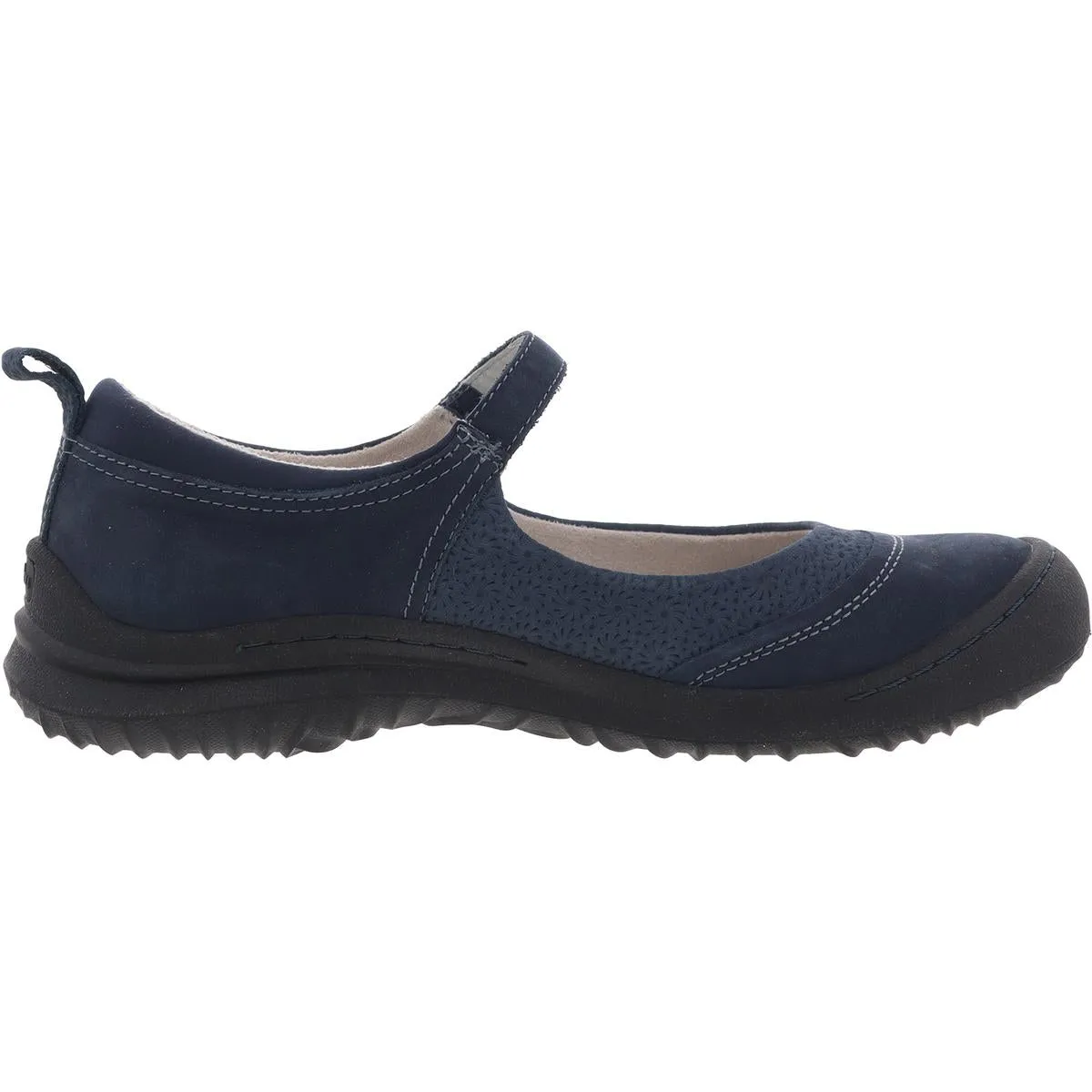 Ezra Womens Pattern Leather Mary Janes