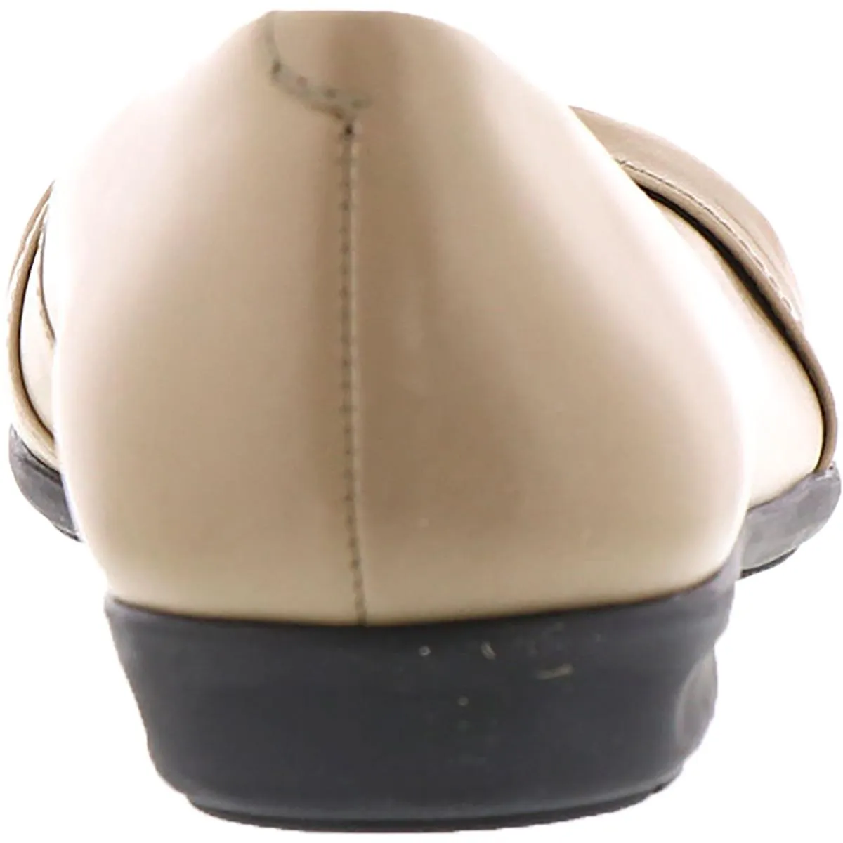 Fall Womens Leather Bow Ballet Flats