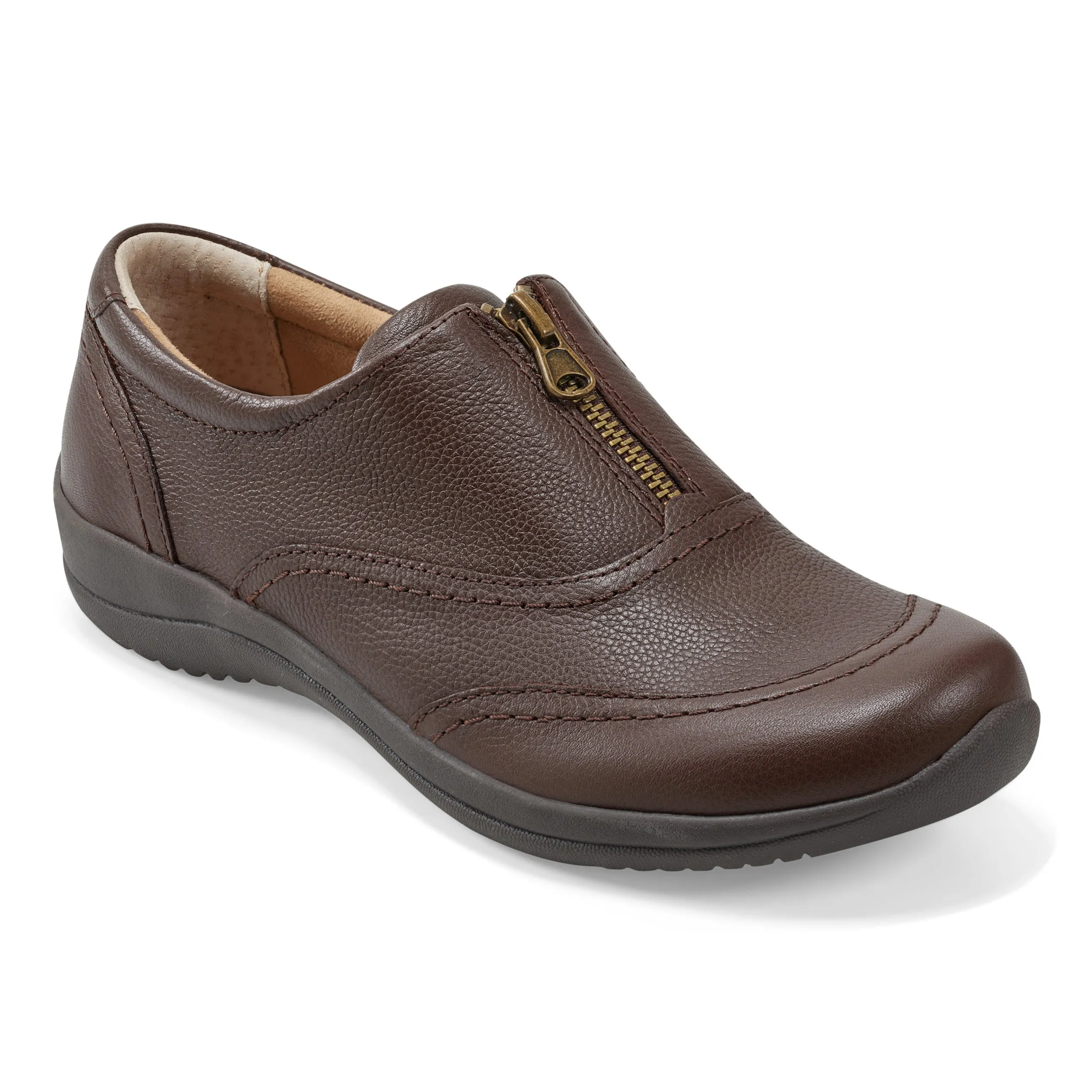 Fannie Round Toe Casual Slip-on Flats
