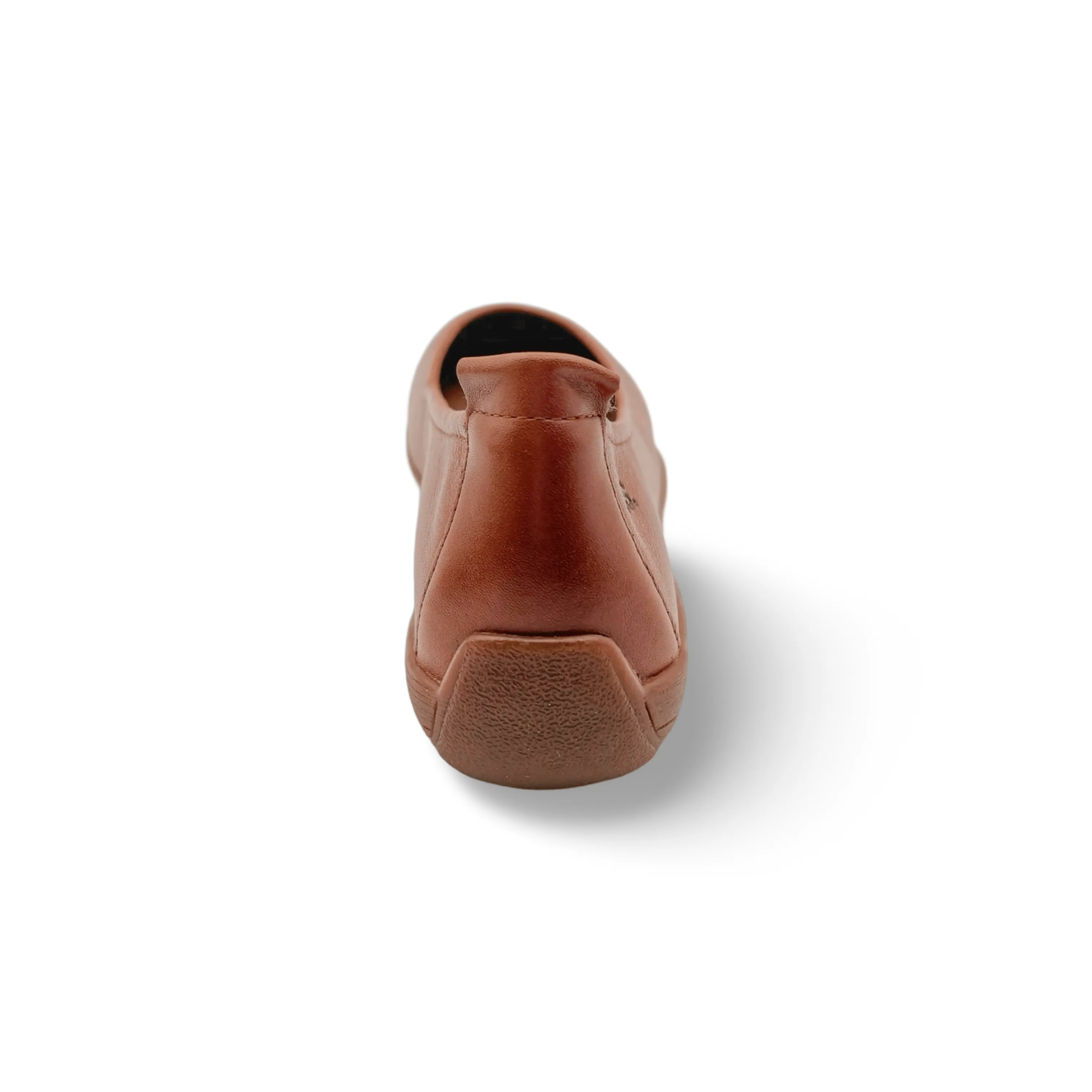 Fenja Camel Leather Flat