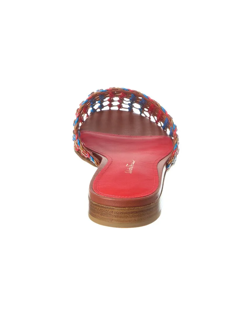 Ferragamo Ellas Leather Flat