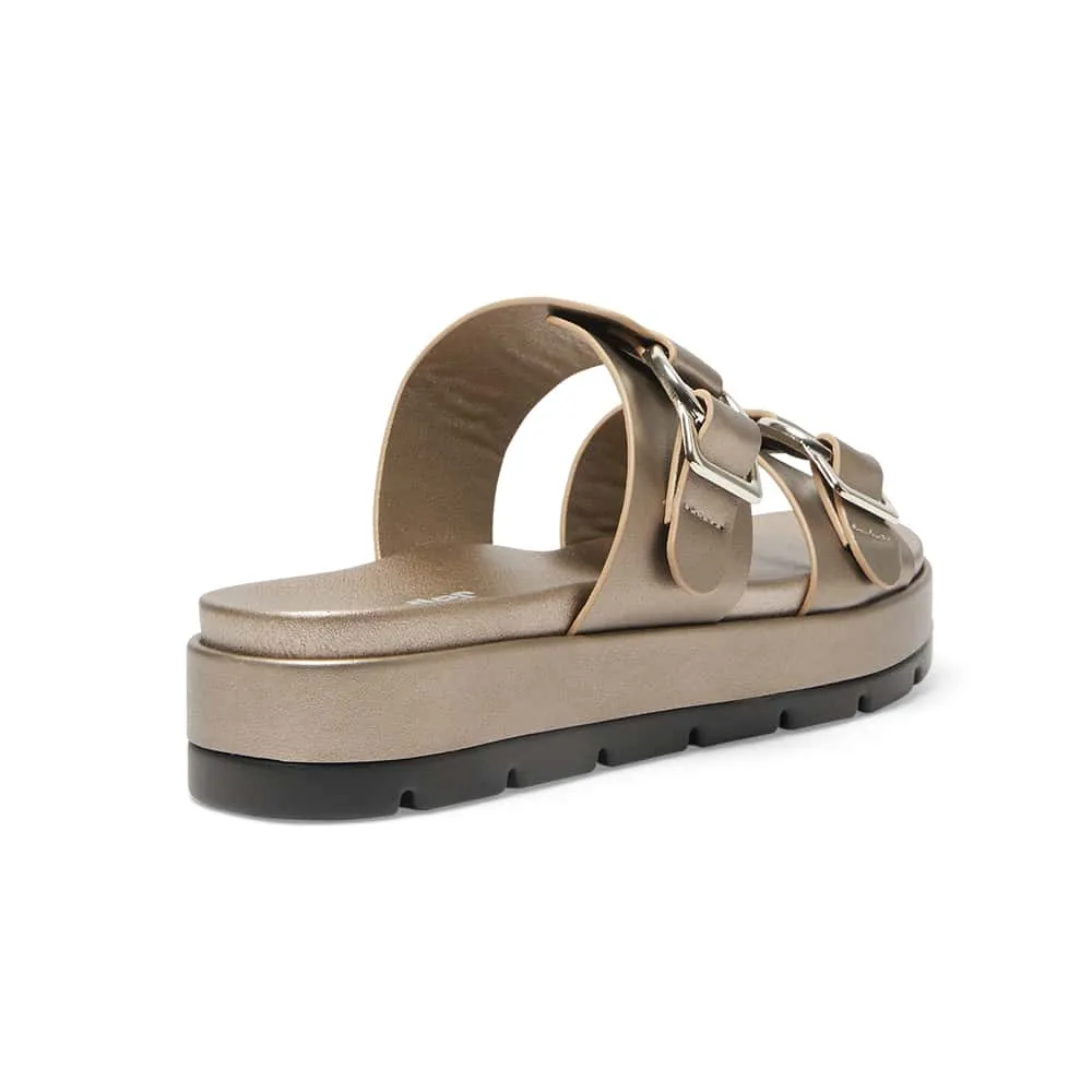 Fiction Slide in Pewter Smooth