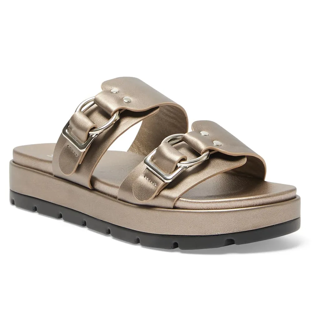 Fiction Slide in Pewter Smooth