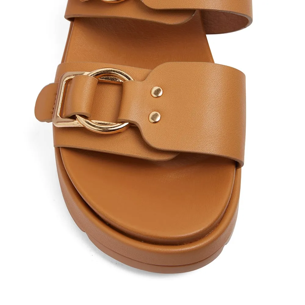 Fiction Slide in Tan Smooth