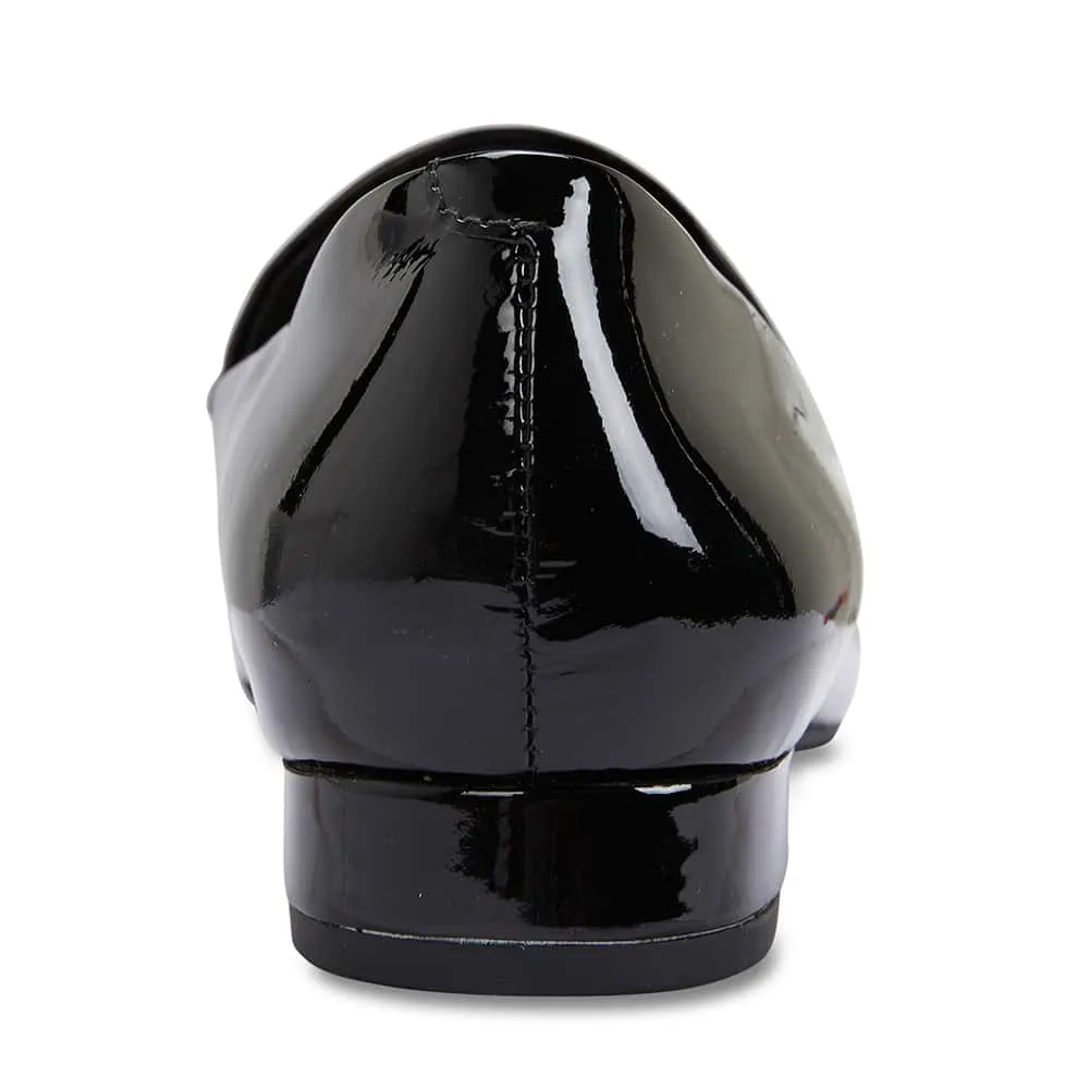 Fifi Loafer in Black Patent