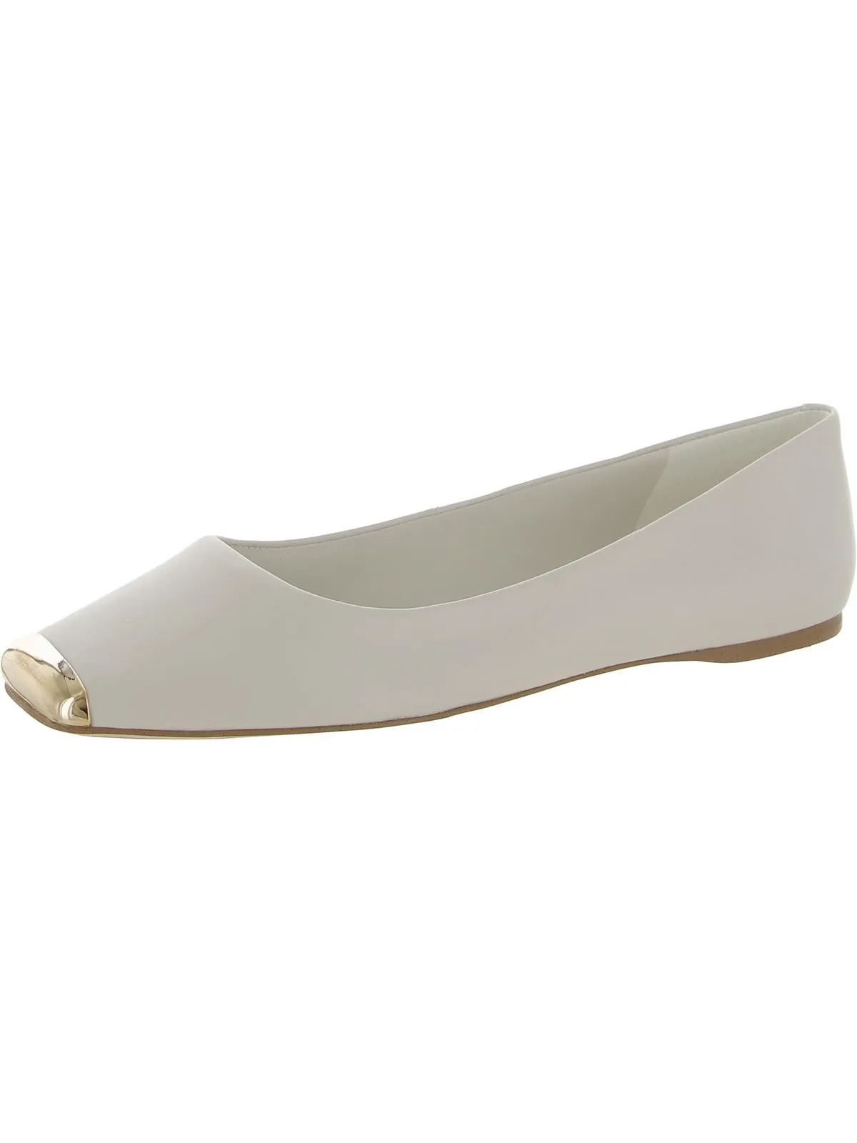 Flxamaya Womens Leather Slip On Ballet Flats