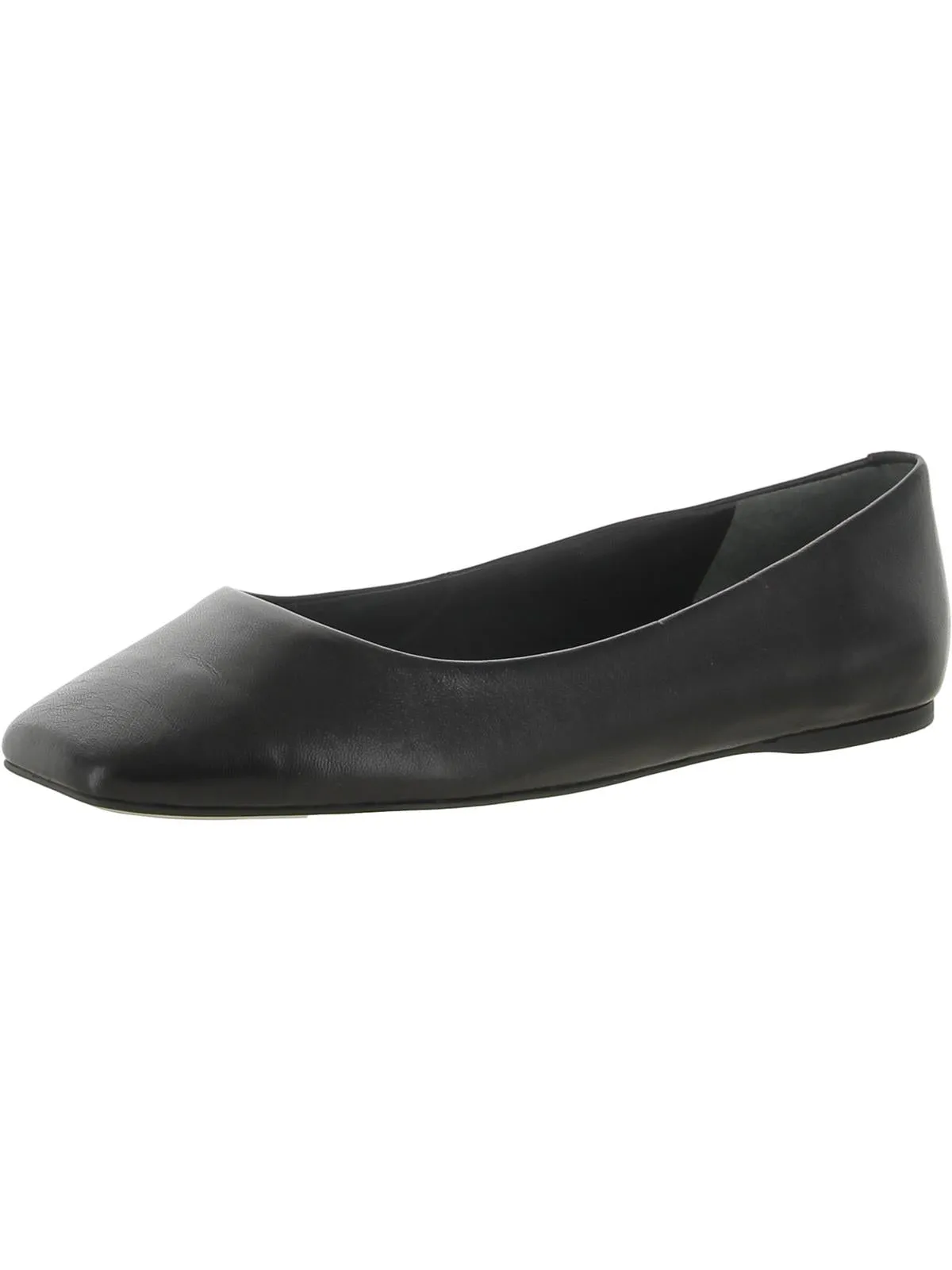 Flxamaya Womens Leather Slip On Ballet Flats
