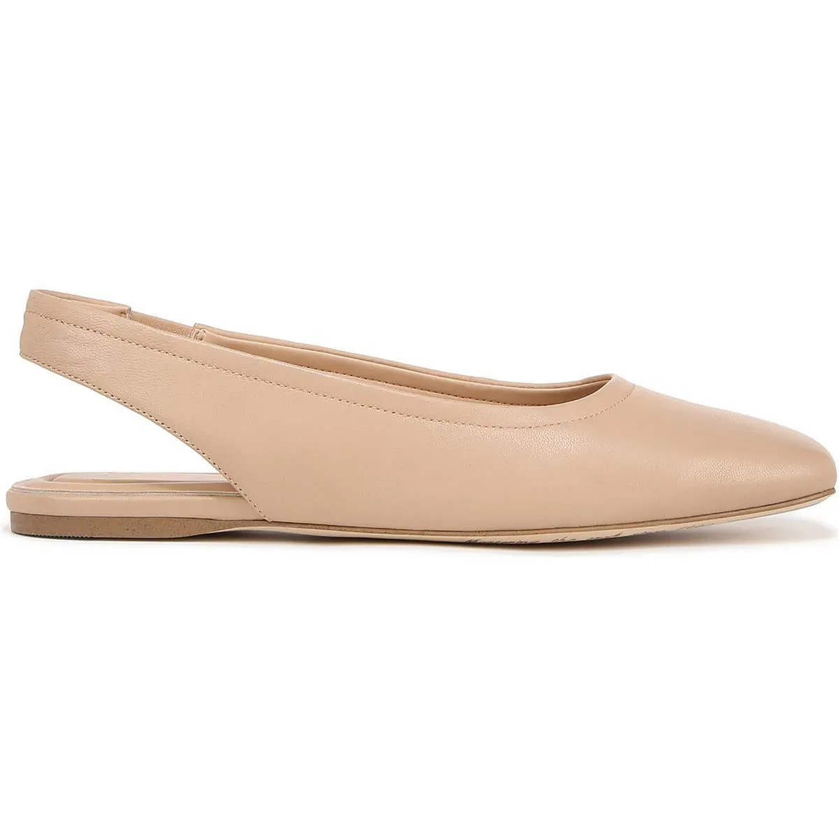 FLXANTONA Womens Leather Slingback Ballet Flats