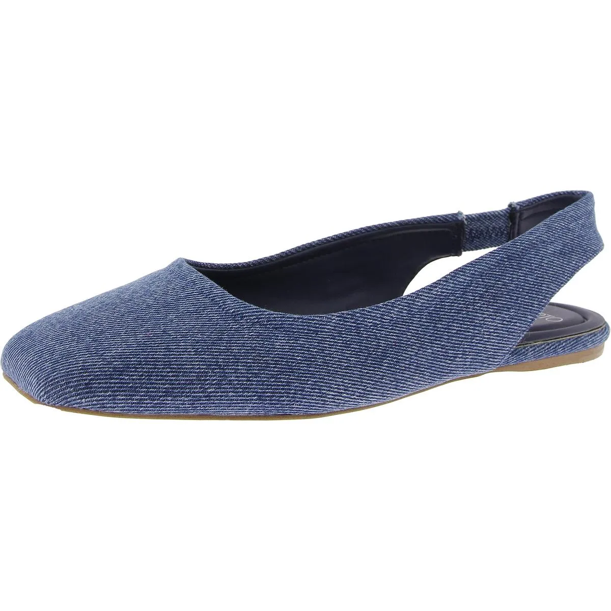 FLXANTONA Womens Leather Slingback Ballet Flats