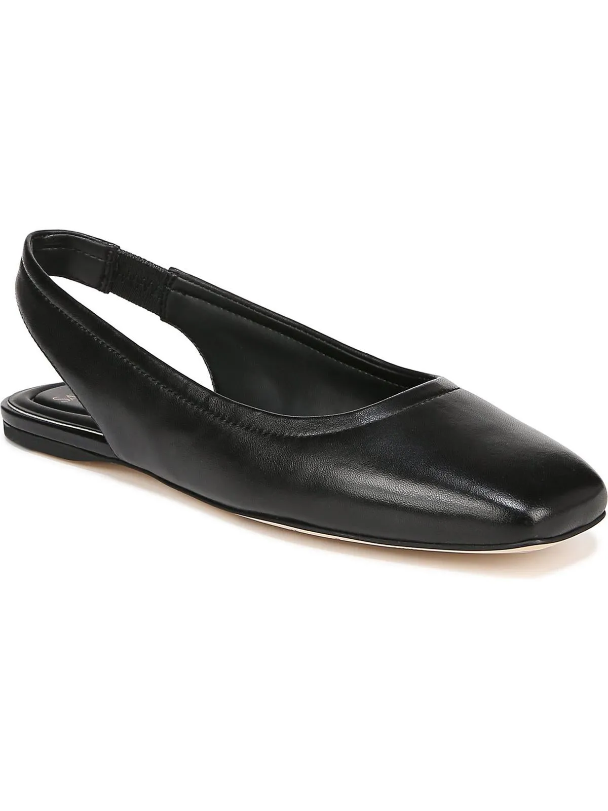FLXANTONA Womens Leather Slingback Ballet Flats