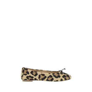 Francesco Russo Leopard-print Women's Ballerinas