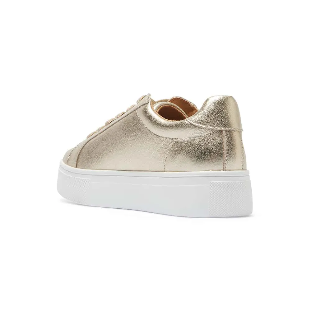 Frenzy Sneaker in Soft Gold