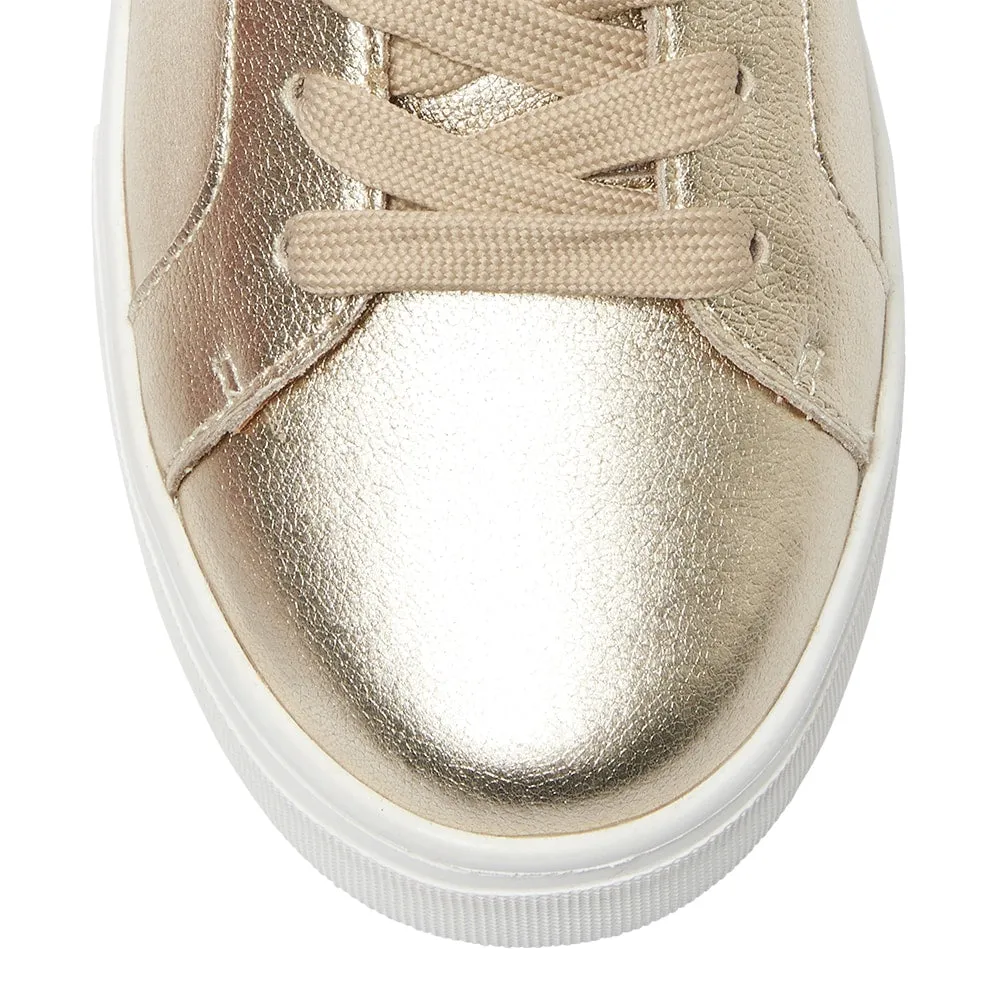 Frenzy Sneaker in Soft Gold