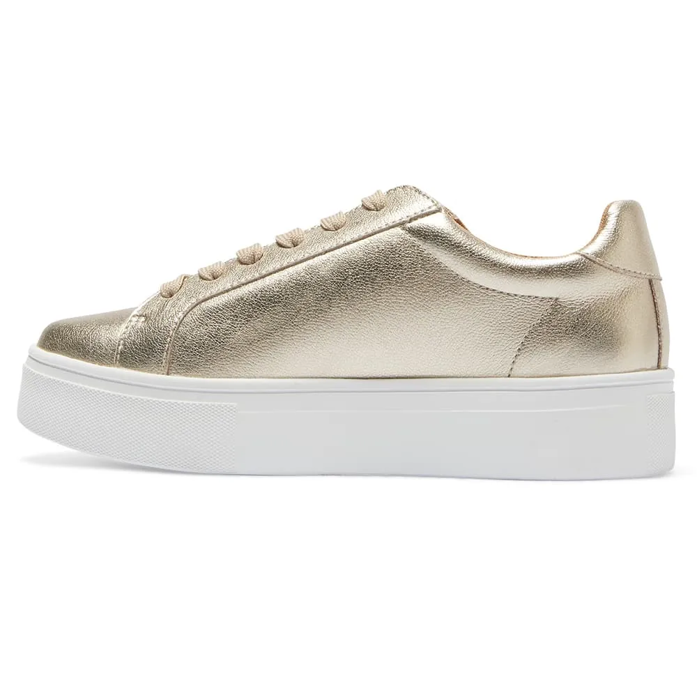 Frenzy Sneaker in Soft Gold