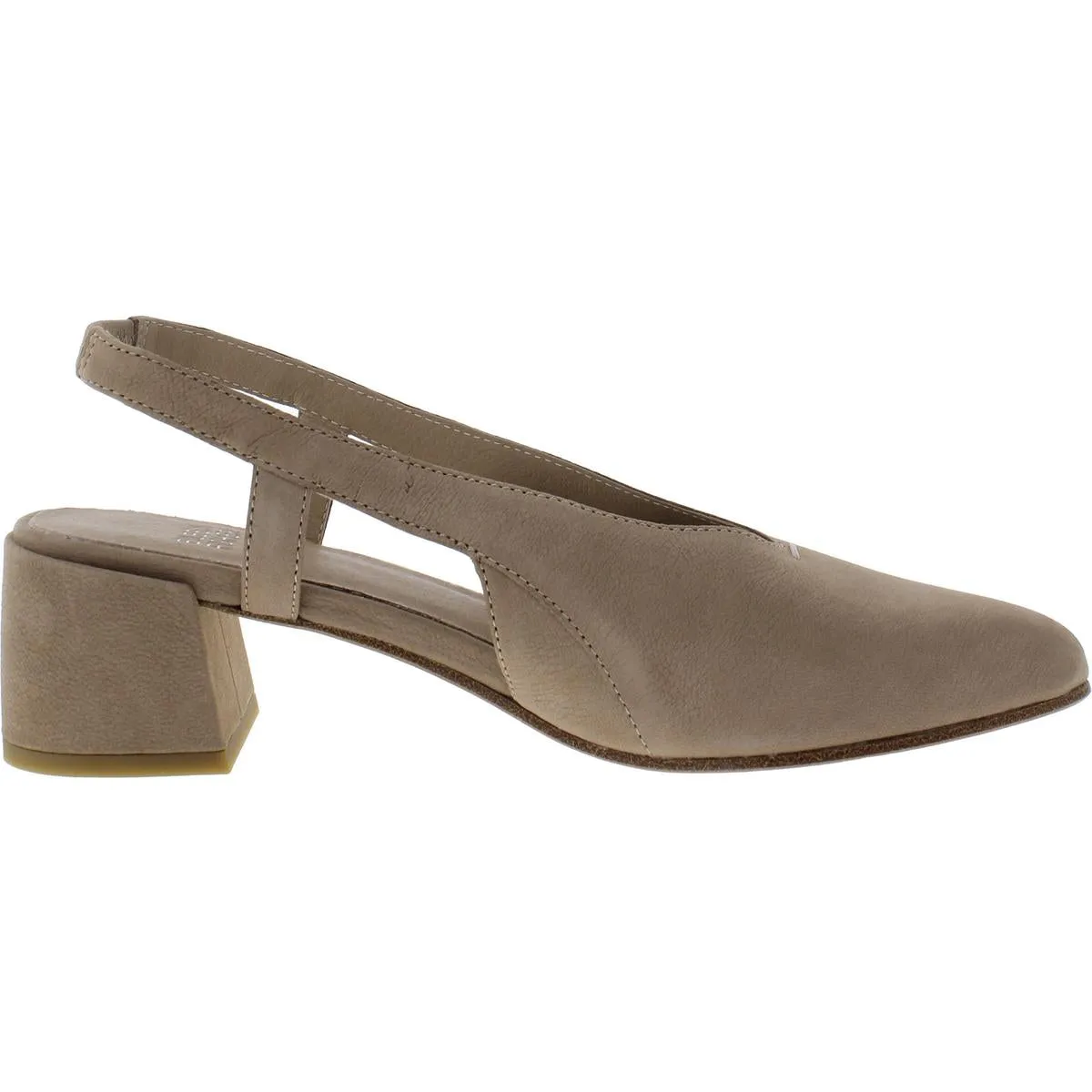 GALS-TN Womens Leather Pointed Toe Slingbacks