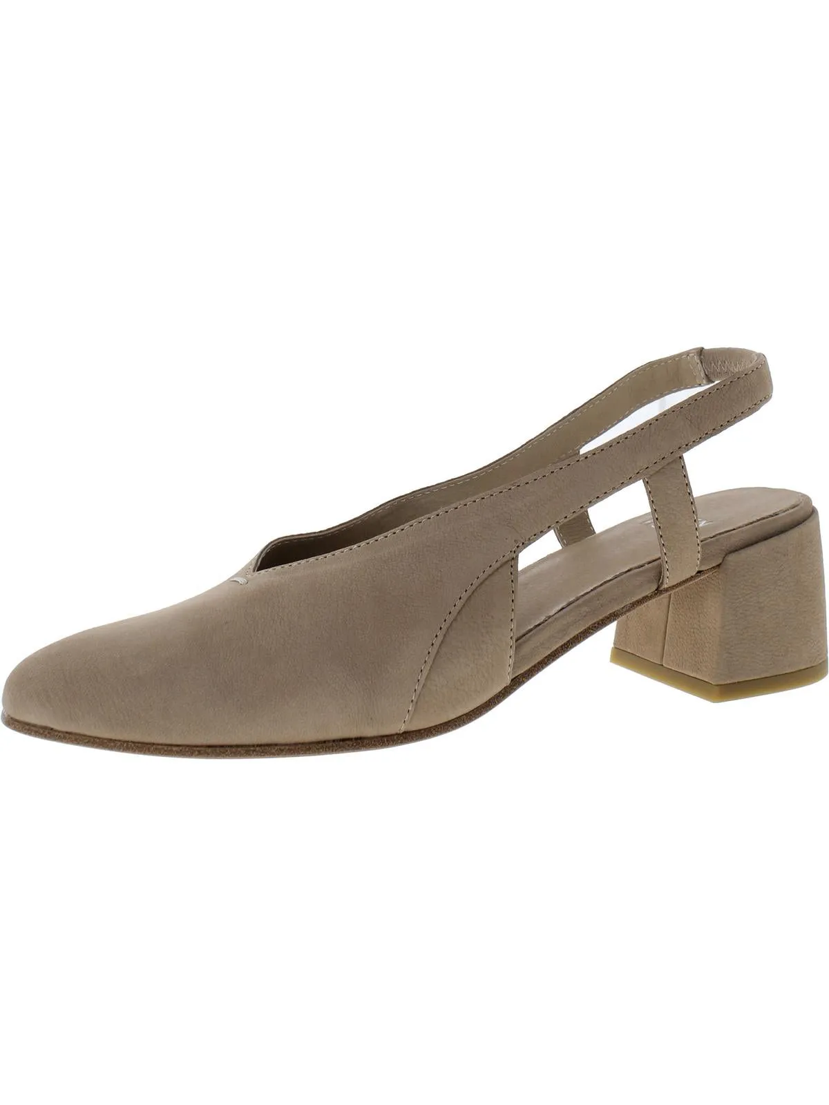 GALS-TN Womens Leather Pointed Toe Slingbacks