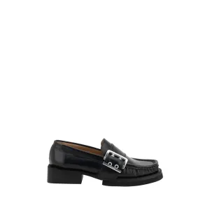 Ganni Feminine Buckle Women's Loafers