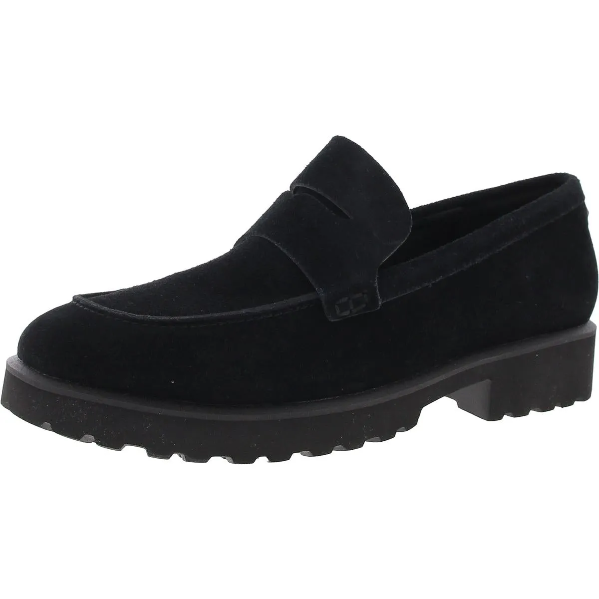 GENEVA LOAFER Womens Laceless Suede Loafers