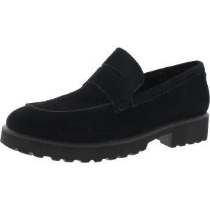 GENEVA LOAFER Womens Laceless Suede Loafers