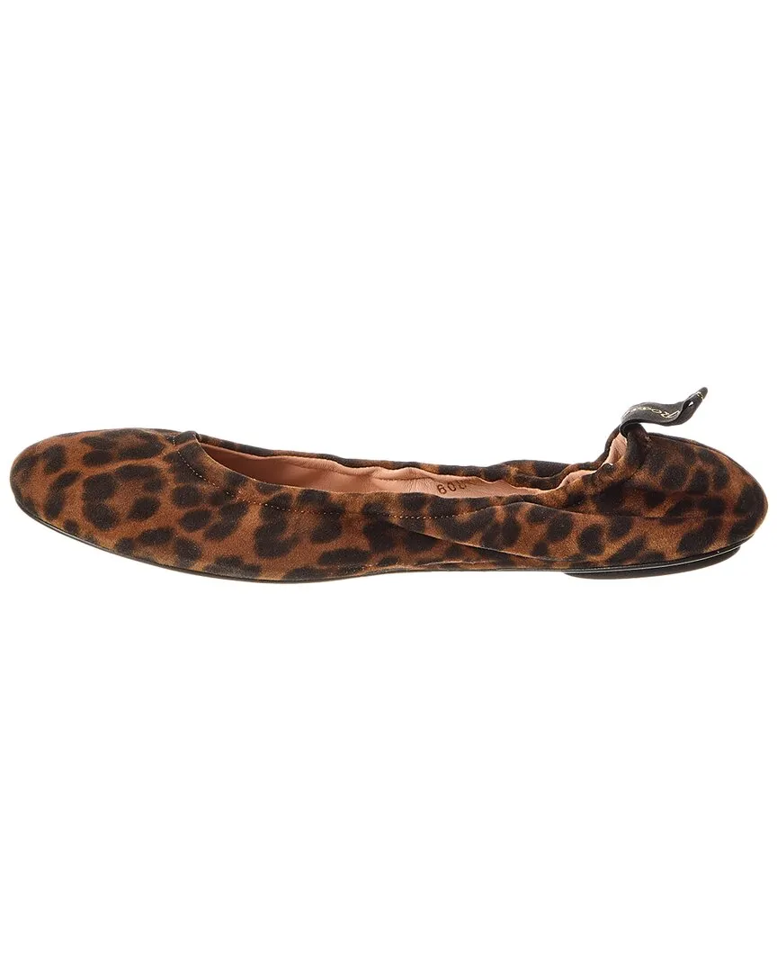 Gianvito Rossi Audrey Suede Flat