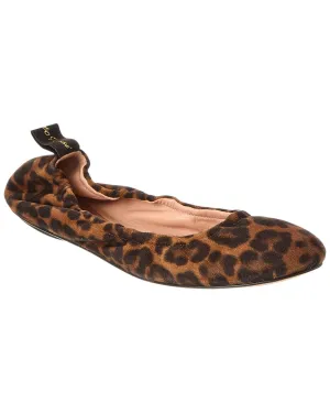 Gianvito Rossi Audrey Suede Flat